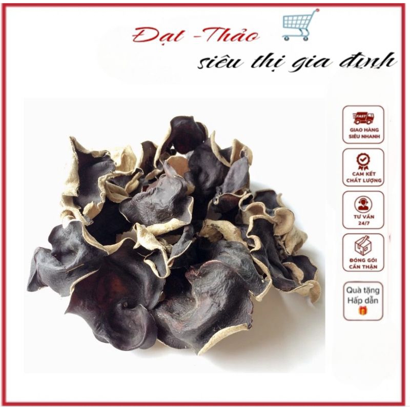 Mộc nhĩ khô (Gói 100g)