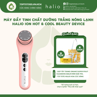 Máy Đẩy Tinh Chất Dưỡng Trắng Nóng Lạnh Halio Ion Hot & Cool Beauty Device
