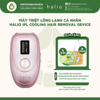 Máy Triệt Lông Lạnh Cá Nhân Halio IPL Cooling Hair Removal Device