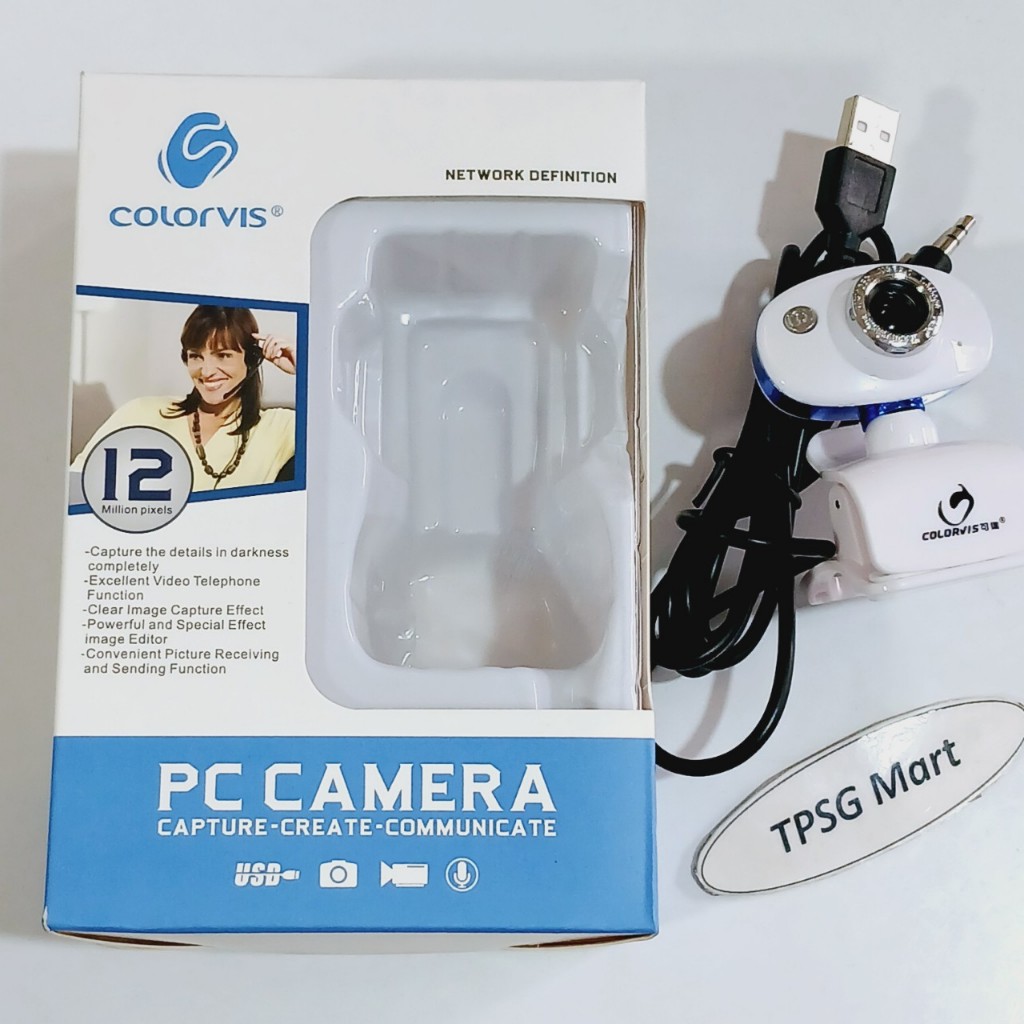 Webcam PC Colovis ND80 (Thiết bị tự nhận Driver / Plug and Play)
