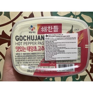 Tương ớt hàn quốc cj 200g - 해찬들 고추장