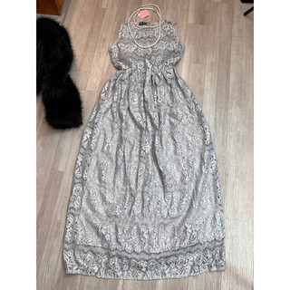 đầm maxi ren đi tiệc size s new tl