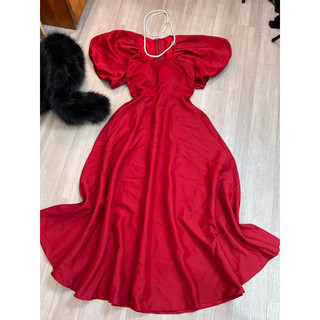 đầm maxi tay phồng đi tiệc tl