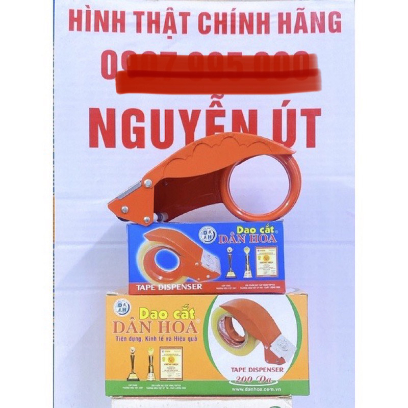 dao cắt băng keo dân hoa