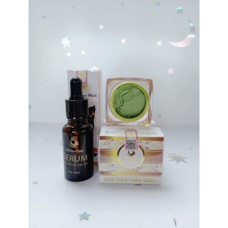 (CTX79) Combo Face Thảo Dược Trà Xanh Bích Cao White Serum Bích Cao