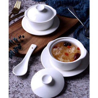 thố chưng yến bằng sứ