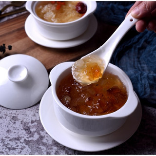 Thố chưng yến bằng sứ