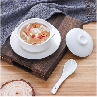 thố chưng yến bằng sứ