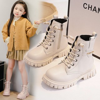 Giày bốt bé gái cá tính đế mềm êm chân [GBG06]