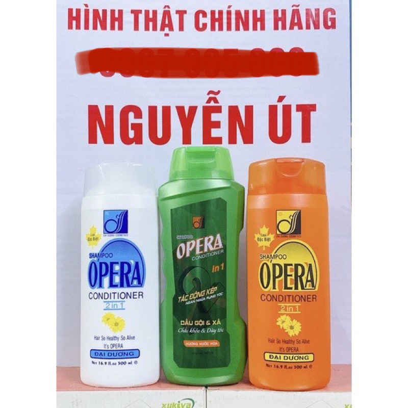 Dầu gội opera 500ml loại 1