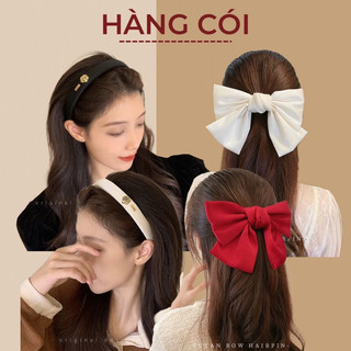Cài tóc kẹp tóc bờm tóc chụp ảnh Tết cho bạn gái-Hàng Cói