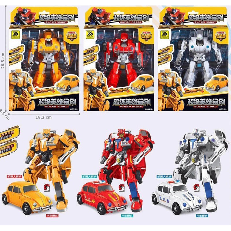 Robot Transfomers biến hình thành ô tô