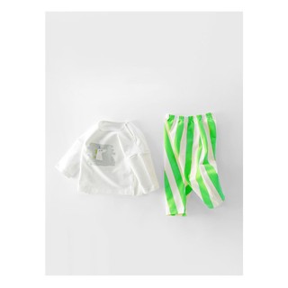 Bộ đồ kẻ sọc chất Cotton cho bé trai bé gái