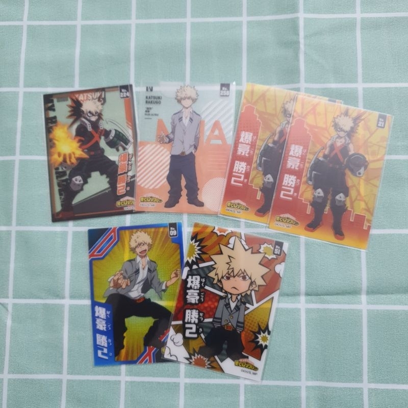 Ảnh trong clear card My hero academia - Bakugo Katsuki