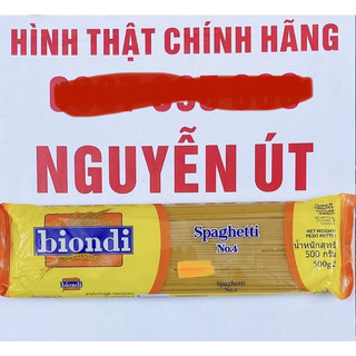 mì ý biondi spaghetti 500g