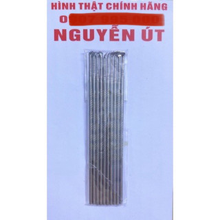 Móc tai inox vĩ 10 cây
