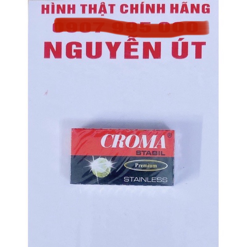 lưỡi lam croma tép 10 lưỡi