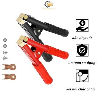 Kẹp bình ắc quy, kẹp cá sấu 100a, 300a, 500a.