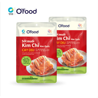  Combo 2 gói Sốt muối kim chi cay dịu O'food gói 180g chuẩn vị Hàn Quốc 