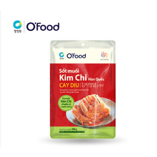 Sốt muối kim chi cay dịu O'food gói 180g, chuẩn vị Hàn Quốc