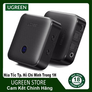 Bộ Thu Và Phát Âm Thanh Bluetooth 5.0 Hỗ Trợ APTX Chính Hãng Ugreen 70158 Cao Cấp