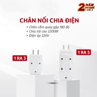 BỘ CHIA ĐIỆN 1 RA 3 LOẠI TỐT