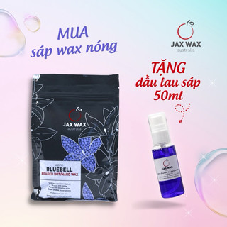 Sáp wax lông Jax Wax Australia Bluebell nóng dạng hạt 500g - lấy đi tận gốc nang lông, dịu da