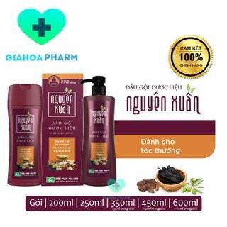 Dầu gội dược liệu Nguyên Xuân (Nâu) - Dành cho tóc thường