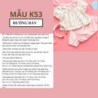 RẬP GIẤY A0 ĐỒ BỘ BÉ K53