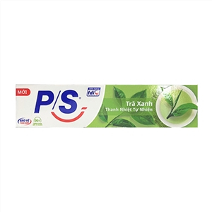 Kem đánh răng PS trà xanh , than hoạt tính, bảo vệ 123, hoa cúc 180g