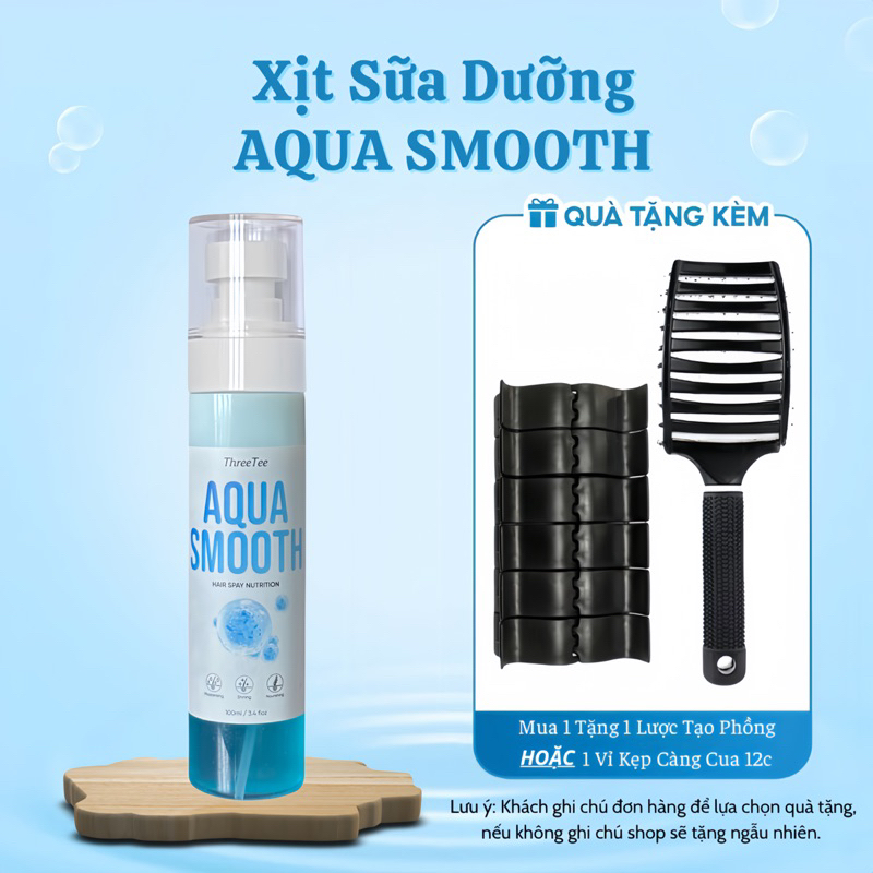 Xịt Sữa Dưỡng AQua Smooth Hair 100ML