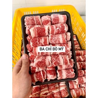 Ba chỉ bò mỹ - 500g