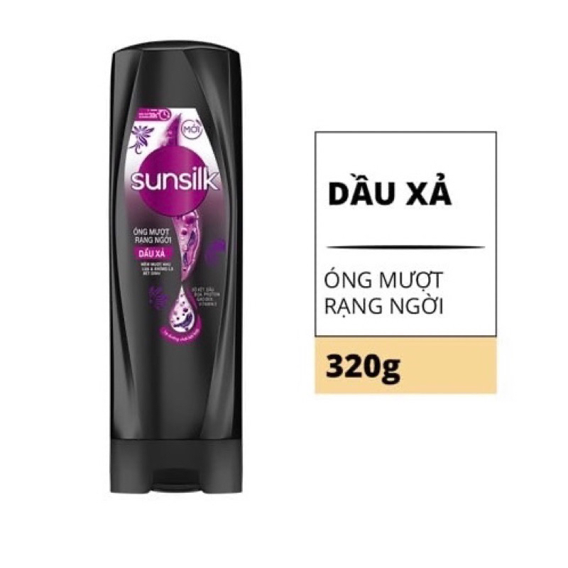 Dầu xả óng mượt diệu kì Sunsilk 320g hàng mới