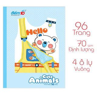 Tập học sinh 96 trang điểm 10 tp-nb044