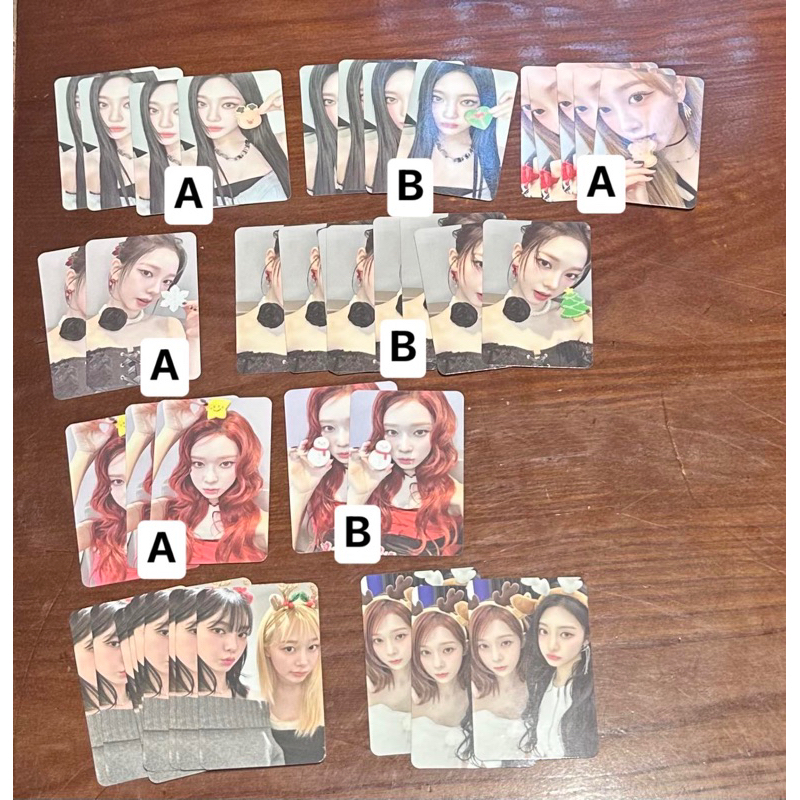 Aespa Xmas Pack 2023 - ảnh photocard