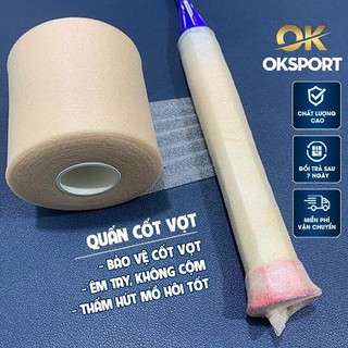 Quấn Cốt Vợt Cầu Lông, Quấn Cán Cốt Vợt Cầu Lông Êm Ái Thấm Hút Tạo Sự Khô Thoáng