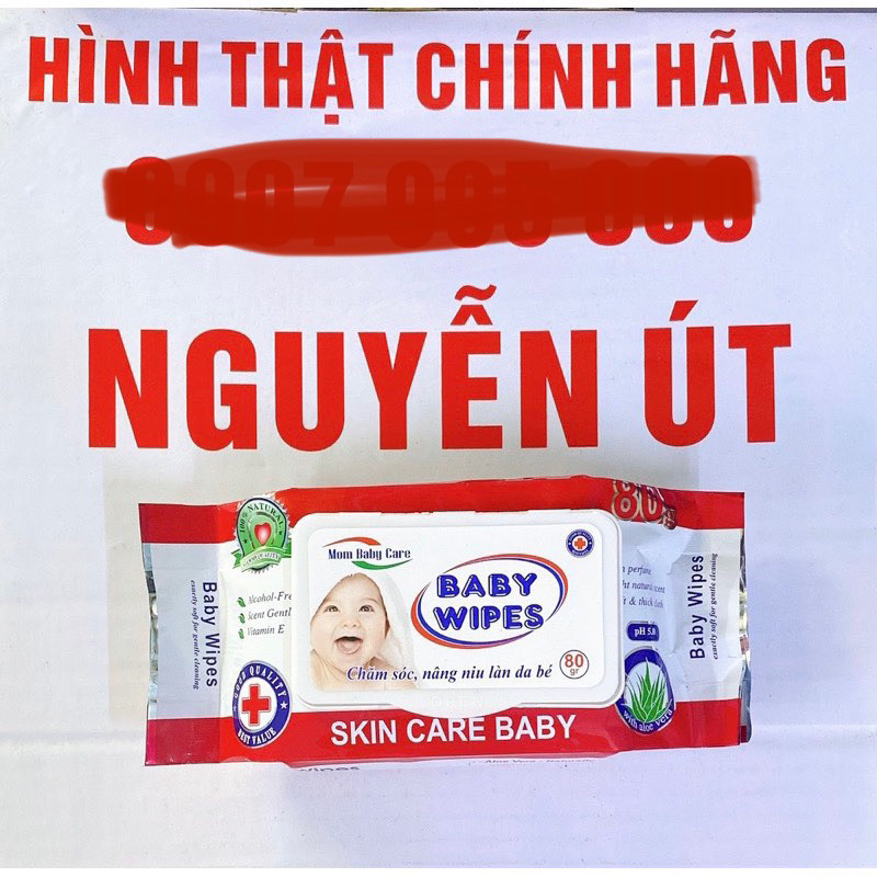 khăn ướt baby 80g