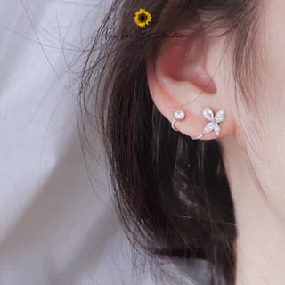 Khuyên tai bạc Butterfly Bông tai bạc Tiệm bạc 21 Centimeters