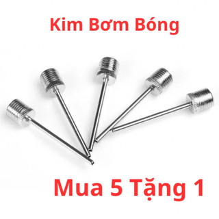 Đầu kim bơm bóng, kim bơm các loại bóng thể thao tiện lợi- Mua 5 Tặng 1