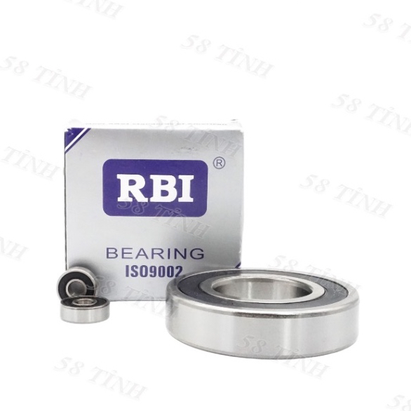Vòng Bi 6200, 6201, 6202, 6203, 6204, 6205 DDU, Bạc Đạn Nắp Nhựa Chính Hãng Hiệu RBI