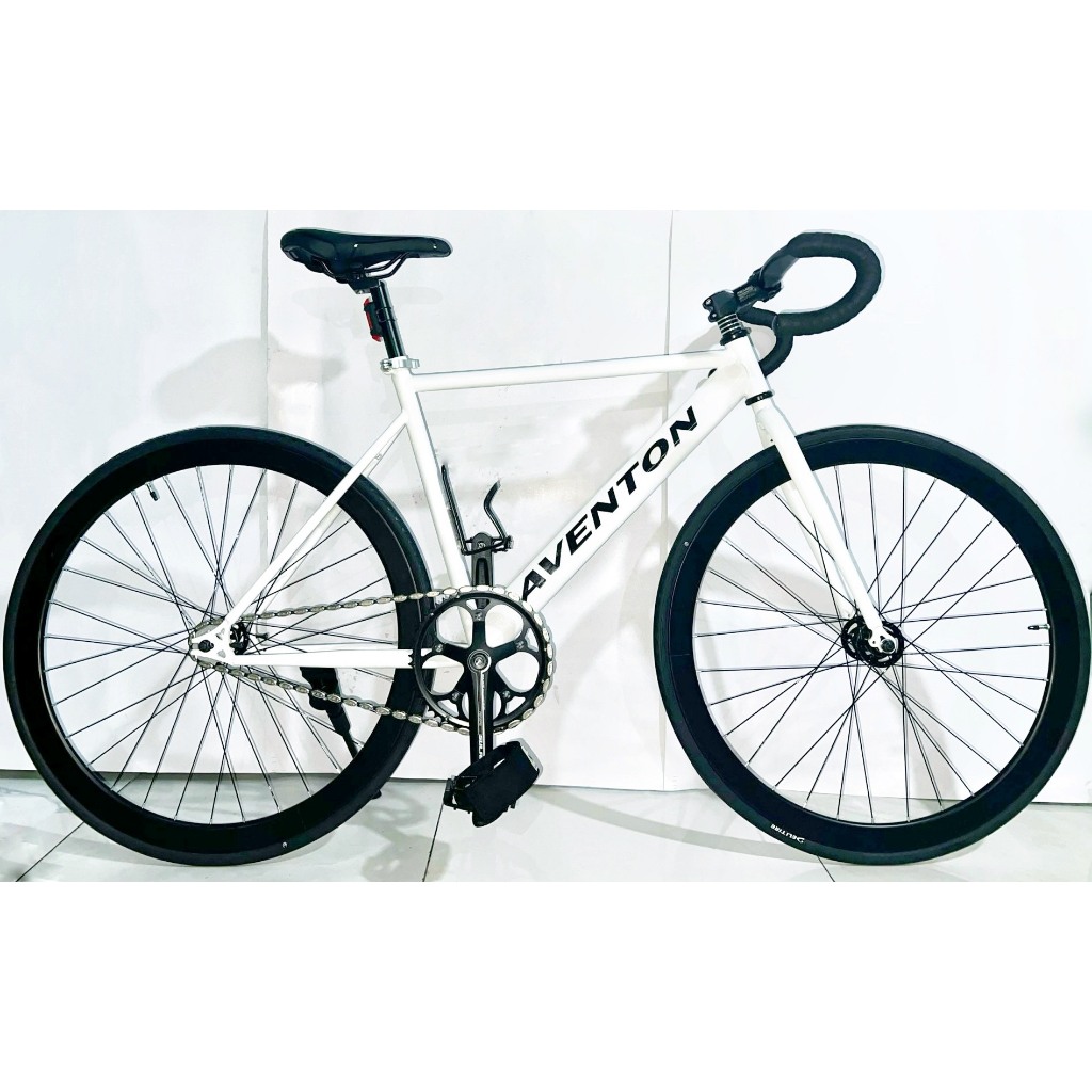 Xe đạp fixgear pro - black white