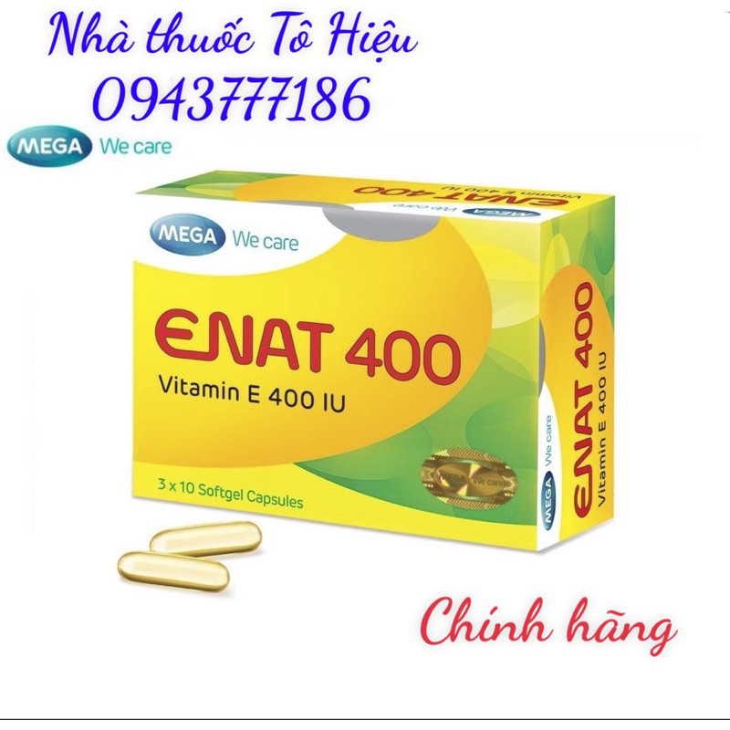 Viên Uống ENAT 400 (Hộp 30 viên)