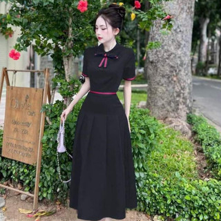 Thời Trang Nữ Đầm Váy Dự Tiệc Bigsize 50 -95kg Chất Vải Cotton Lạnh
