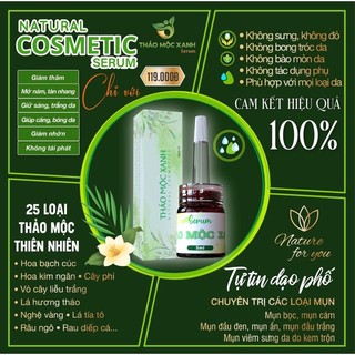 COMBO 2 Hộp Serum Thảo Mộc Xanh