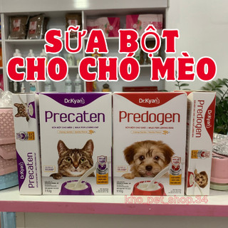 Sữa chó mèo -sữa bột cho chó mèo dr kyan precaten, predogen hộp 110g