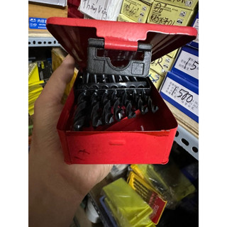 Bộ mũi khoan sắt 19 mũi phi 1-10mm( chuyên khoan sắt thép )