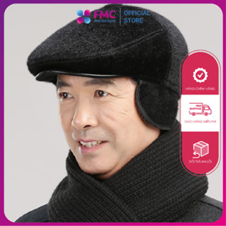  Mũ Nồi Kèm Trùm Tai Cho Bố Mũ Phớt Nam Người Lớn - Nón Nỉ Cho Ông,Người Trung Niên Hàng Đẹp 
