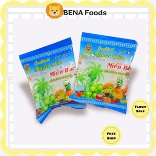 Thạch dừa miền bắc, thạch dừa minh châu, giòn ngon tuổi thơ bịch 20 gói bena foods
