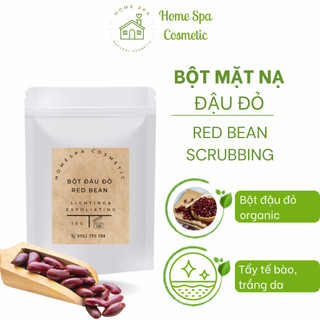 Bột mặt nạ đậu đỏ homespa - tẩy tế bào chết, trắng da, mờ thâm sạm - 10g/ 50g/ 100g