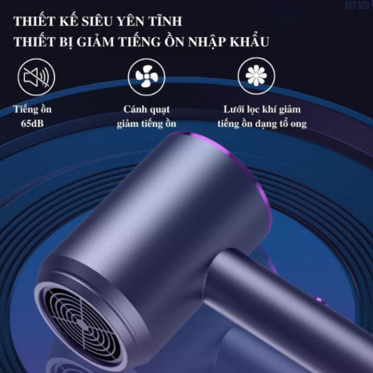 Máy sấy tóc 2 chiều nóng lạnh công suất lớn 2300W, có 3 chế độ sấy, tạo kiểu tặng kèm đầu sấy ( didooglt ) | BigBuy360 - bigbuy360.vn